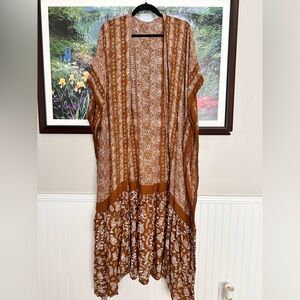 Three Birds Nest Kaftan/Kimono OS in euc